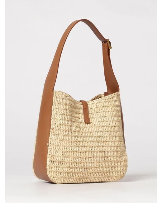 Saint Laurent Natural Shoulder Bag