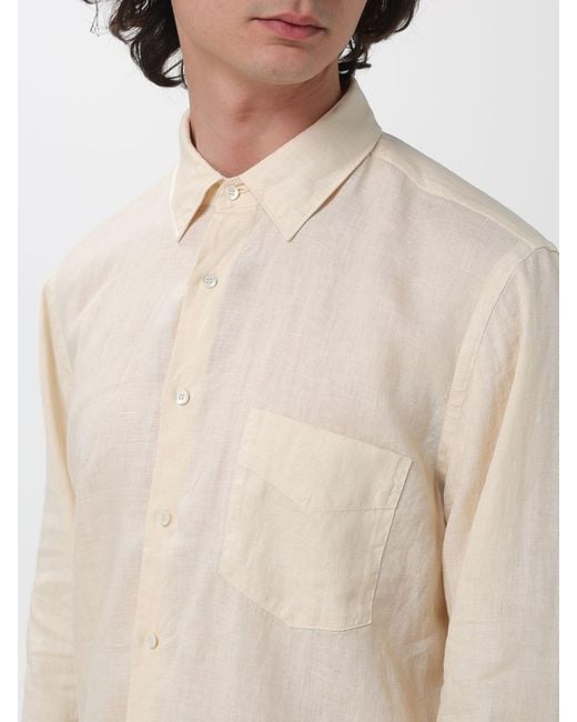 Aspesi Natural Linen Shirt for men