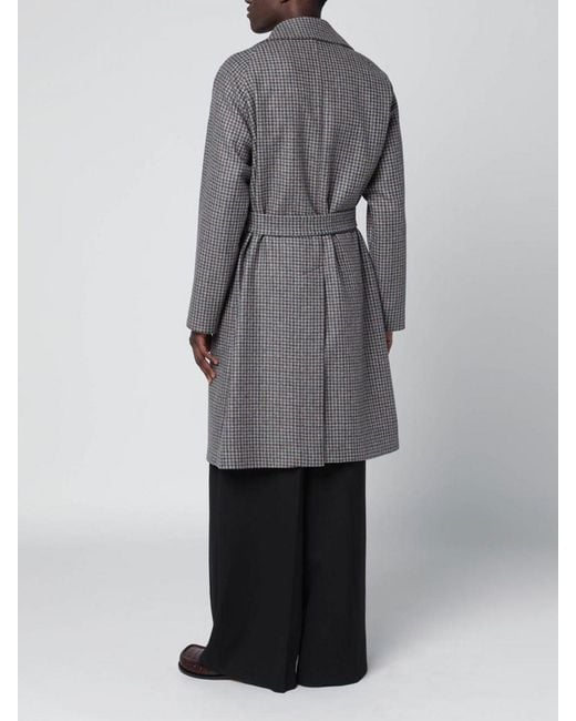 Tagliatore Gray Coat for men