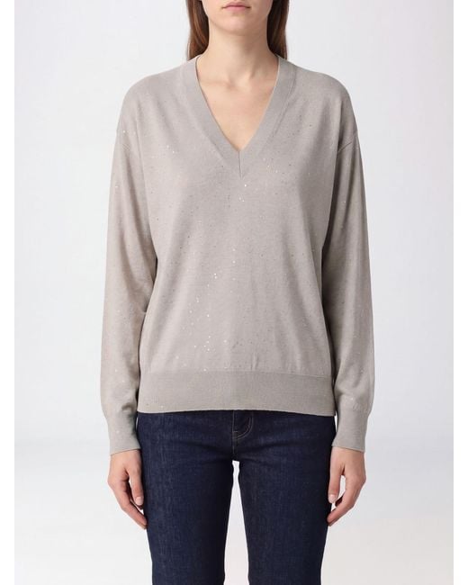 Herno Gray Pullover Damen