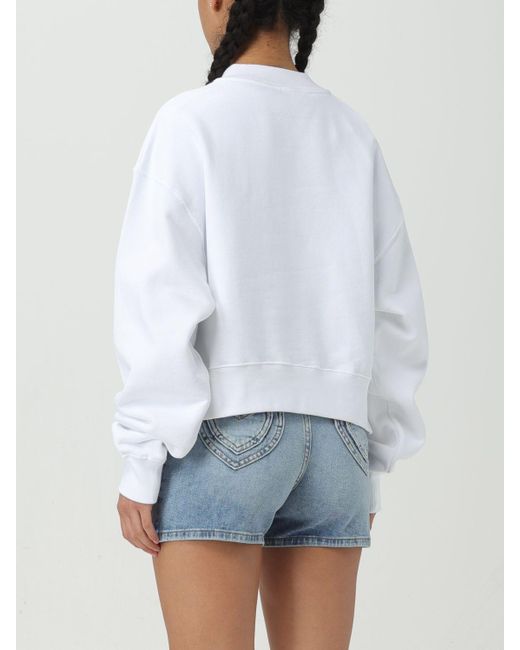 Moschino Jeans White Sweatshirt
