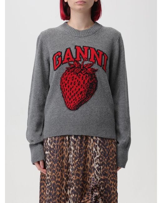 Ganni Gray Sweater