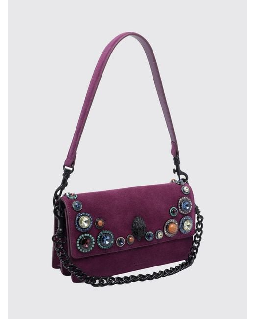 Kurt Geiger Purple Shoulder Bag