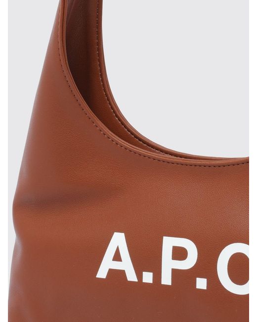 Borsa A Spalla Ninon di A.P.C. in Brown