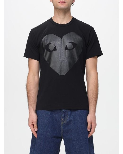 COMME DES GARÇONS PLAY Black Polo Shirt for men