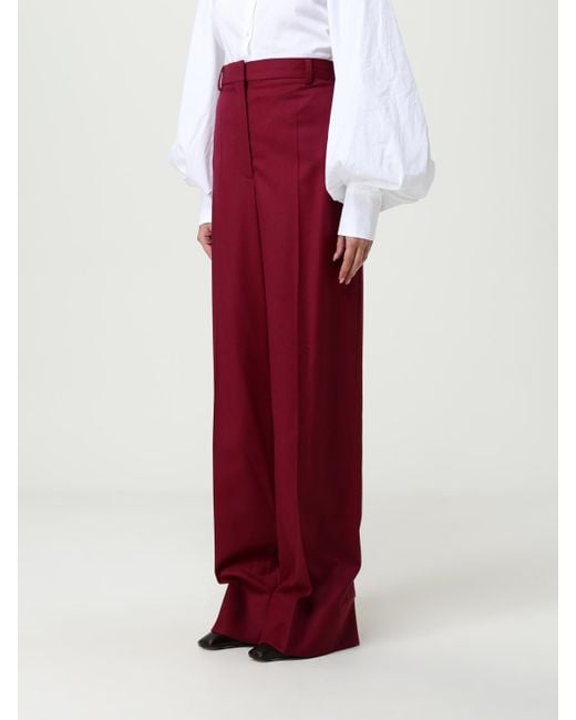 Stella McCartney Red Pants