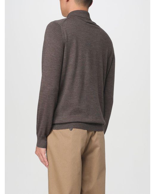 Polo di Brunello Cucinelli in Gray da Uomo