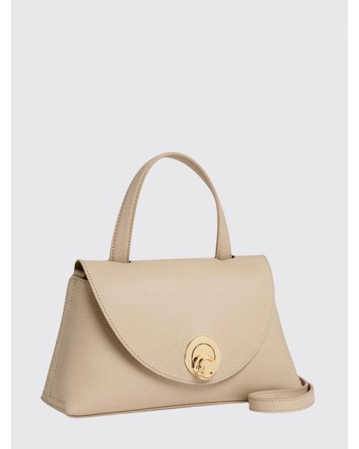 Coccinelle Natural Nikla Grained Leather Bag
