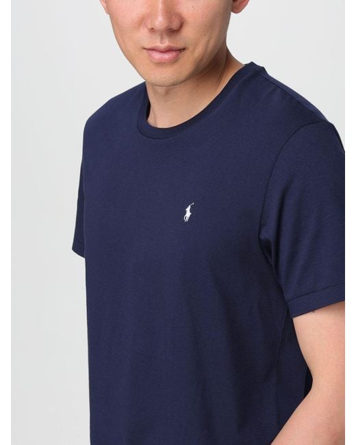 T-Shirt Homme Polo Ralph Lauren pour homme en coloris Blue
