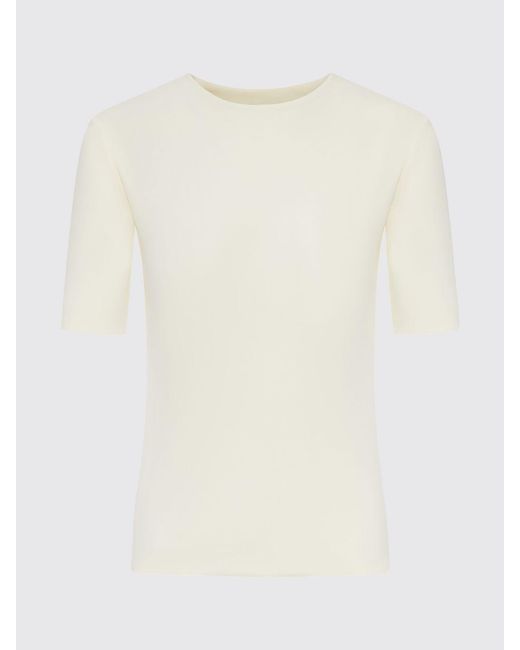 Jil Sander Natural Basic Viscose Top
