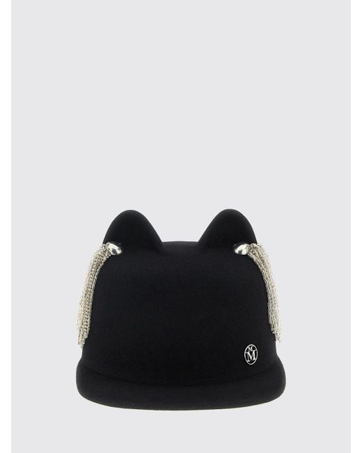 Maison Michel Black Hat