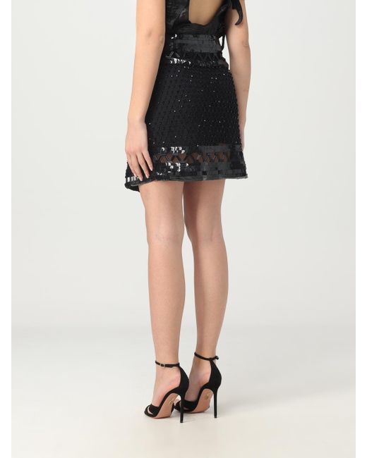 Alberta Ferretti Black Skirt