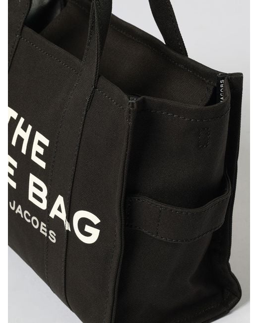 Marc Jacobs Black The Tote Bag Medium Canvas Bag