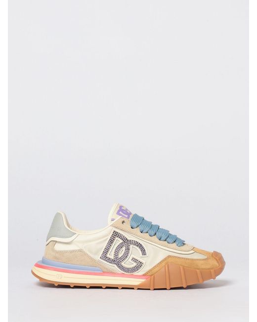 Dolce & Gabbana White Dolce &Amp Gabbana Dg Athletic Sneakers