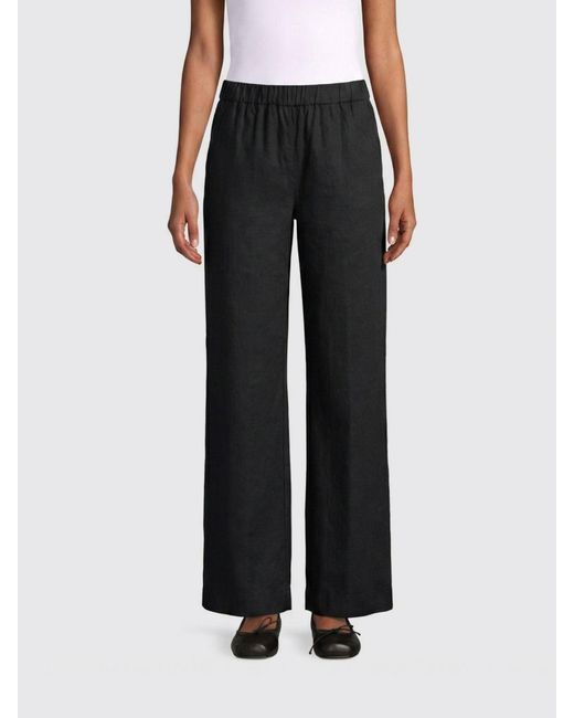 Liviana Conti Black Julian Cotton Trousers