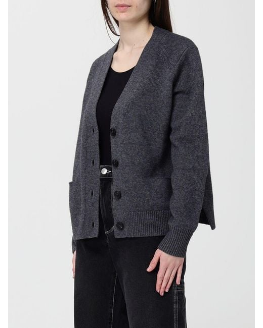 Isabel Marant Blue Wool And Cashmere Cardigan