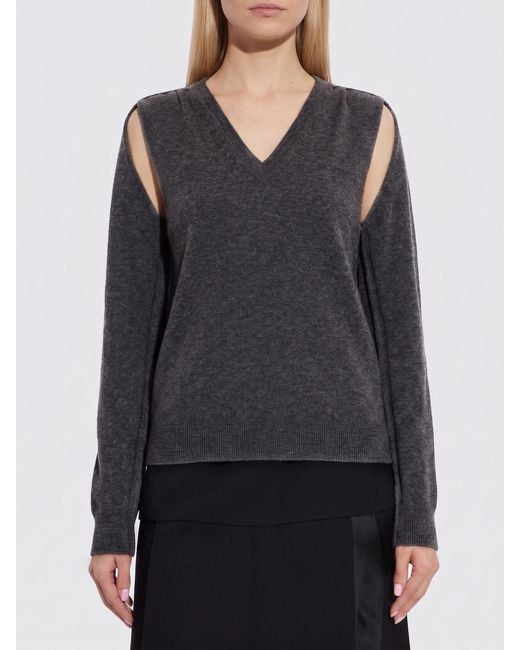 Jil Sander Gray Sweater