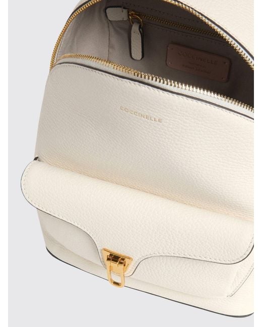 Coccinelle Natural Beat Generation Grained Leather Backpack