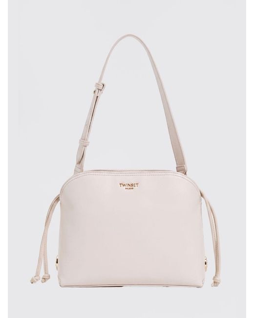 Twinset Natural Synthetic Leather Bag
