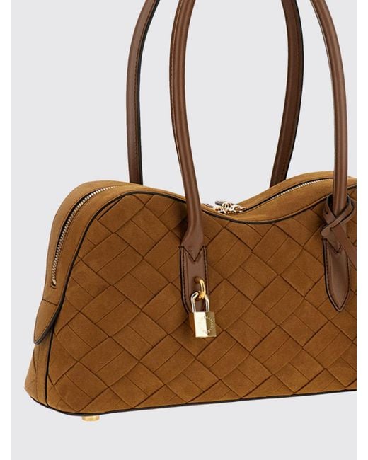 Stella McCartney Brown Ryder Tasche Aus Kunstwildleder