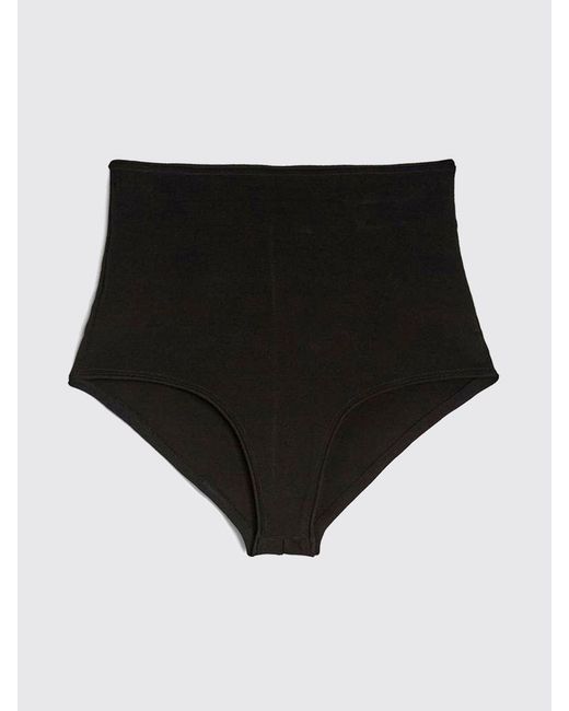 MACCAPANI Black Stretch Jersey Culotte Shorts