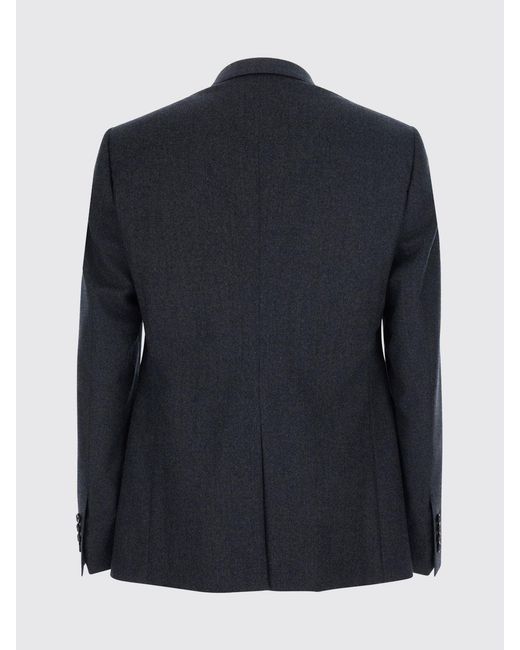 Dolce & Gabbana Blue Dolce &Amp Gabbana Taormina Slim Fit Wool Suit With Single-Breasted Blazer for men