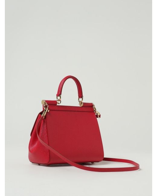 Dolce & Gabbana Red Handtasche Damen