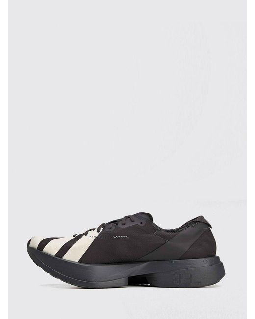 Y-3 White Adios Pro 4 Leather Sneakers for men