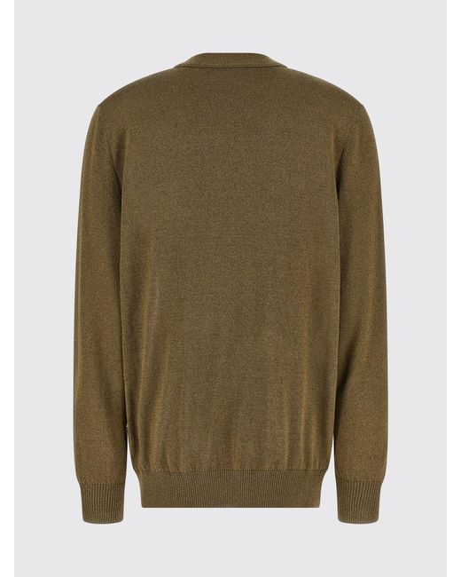 Etro Green Paisley Cotton Blend Cardigan