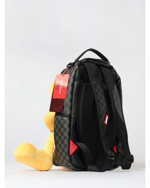 Sprayground Yellow Backpack for men