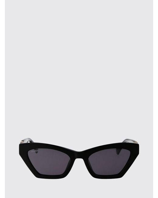 Max Mara White Acetate Sunglasses