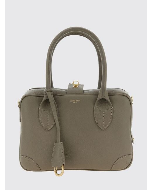 Golden Goose Deluxe Brand Green Vita Grained Leather Bag