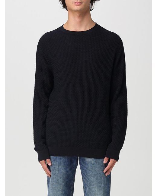 Emporio Armani Blue Jumper for men