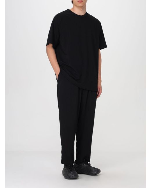 T-shirt basic di Yohji Yamamoto in Black da Uomo
