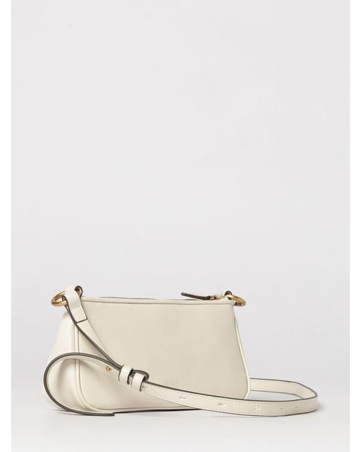 Borsa Mini Half Moon di Pinko in Natural