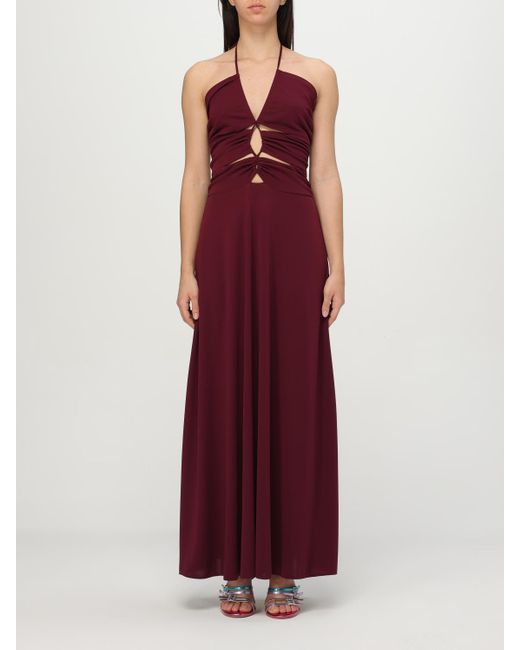 Hanita Red Dress