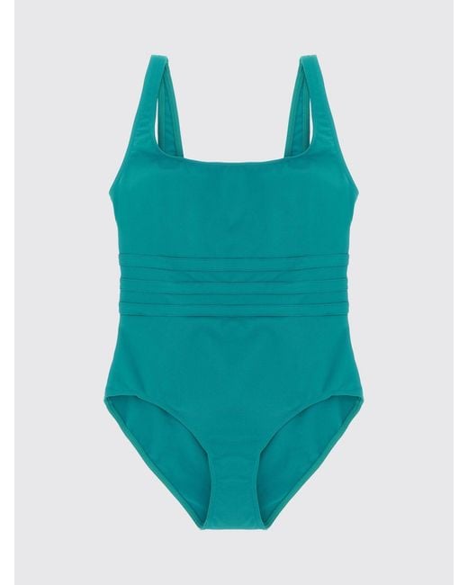Traje De Baño De Una Pieza De Nailon Eres de color Green