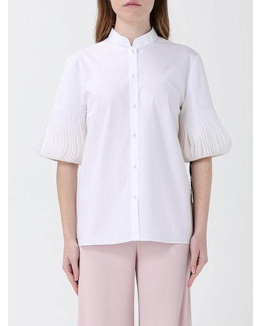 Valentino White Cotton Shirt