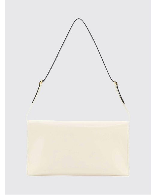 Jil Sander Natural Leather File Bag