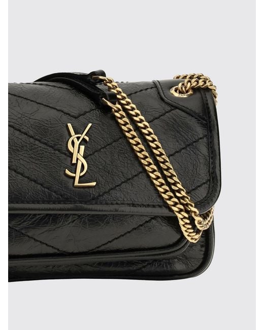 Saint Laurent Black Shoulder Bag