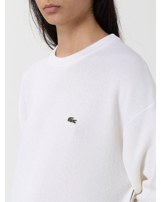 Lacoste White Sweater