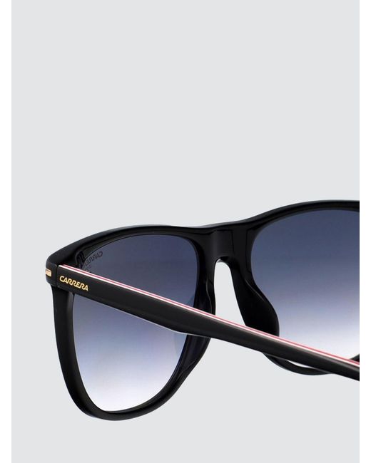 Carrera Black Rectangular Aviator Sunglasses for men