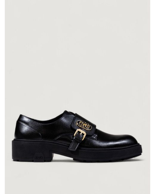 Liu Jo Black Flat Shoes