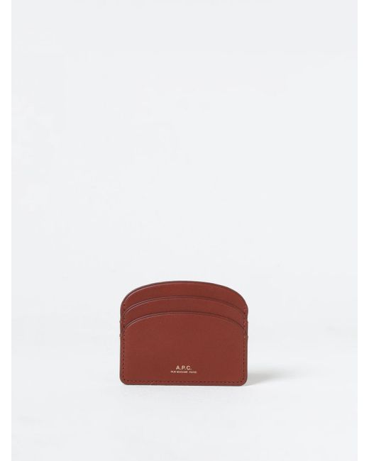 A.P.C. Red Wallet