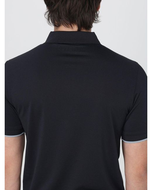 Duvetica Black Polo Shirt for men
