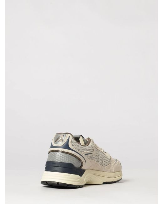 Autry White Hyperway Bicolour Leather And Mesh Low-Top Sneakers for men