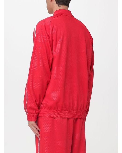 PUMA Red Scuderia Ferrari T7 Mesh Sweatshirt for men