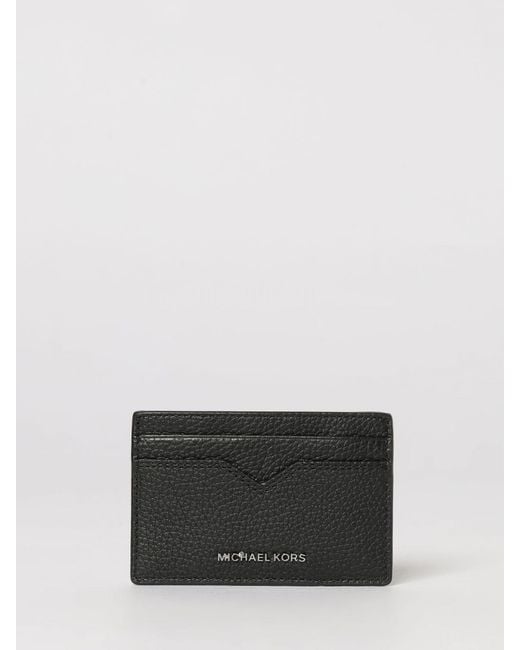 Michael Kors White Leather Card Holder for men