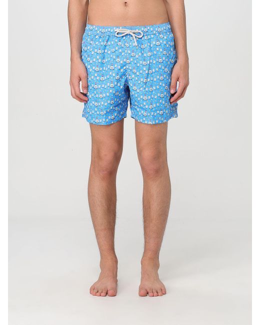 Mc2 Saint Barth Blue Swimsuit for men