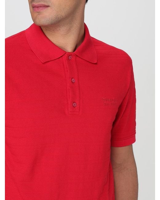 Golden Goose Deluxe Brand Red T-Shirts And Polos for men